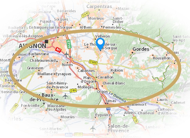 zone d'intervention